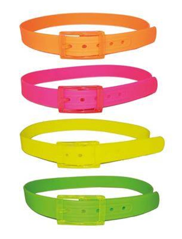 Ceinture fluo 4 couleurs