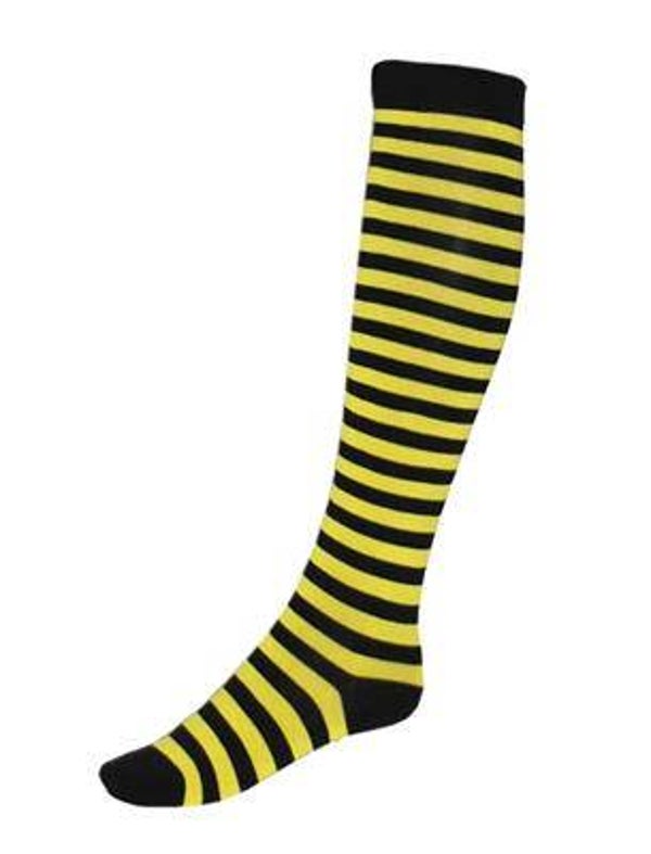 Bas jaune noir 50 cm