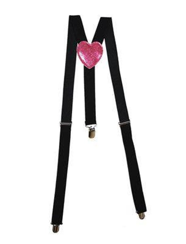 Bretelles avec coeur