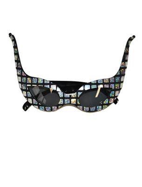 Lunettes diva argent