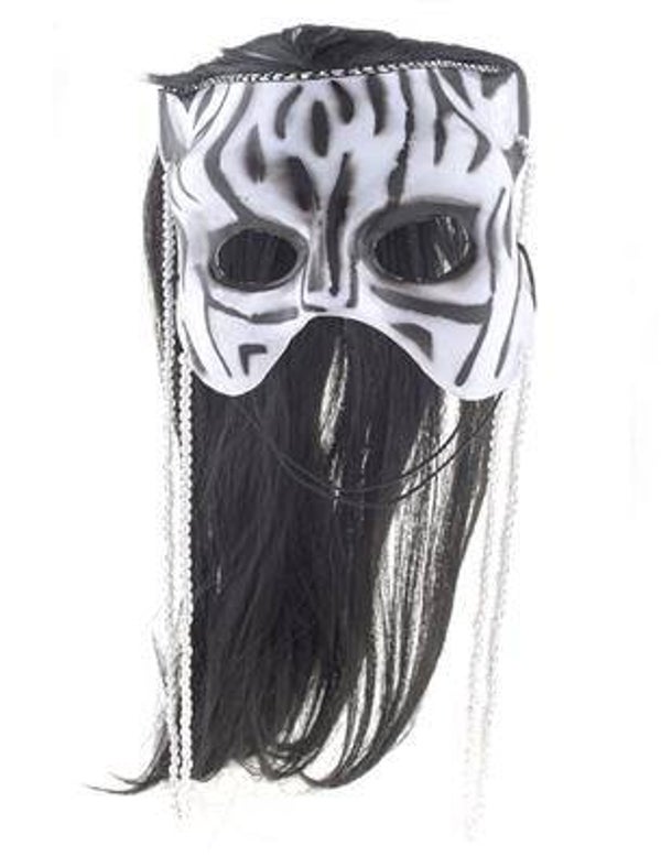 Masque avec perruque