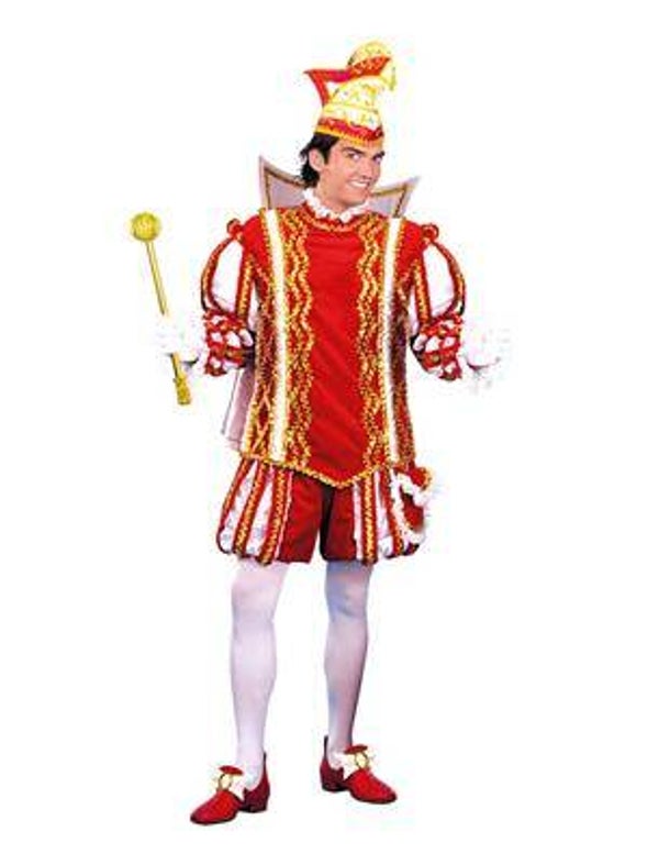 Prince carnaval Hugo rouge