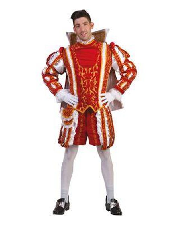 Prince carnaval Victor rouge