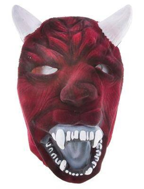 Masque alien rouge