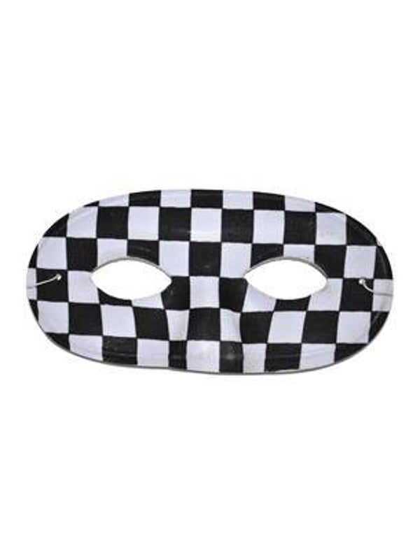 Loup échiquier noir blanc