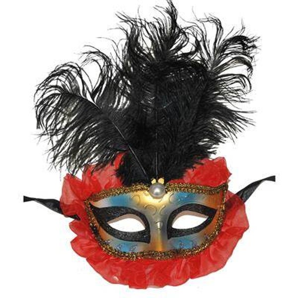 Loup avec des plumes noirs