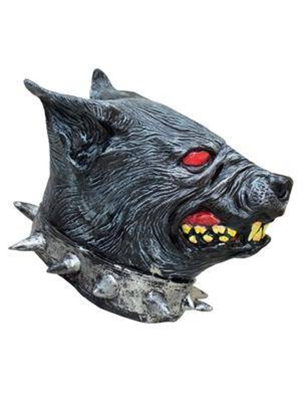 Masque loup avec collier