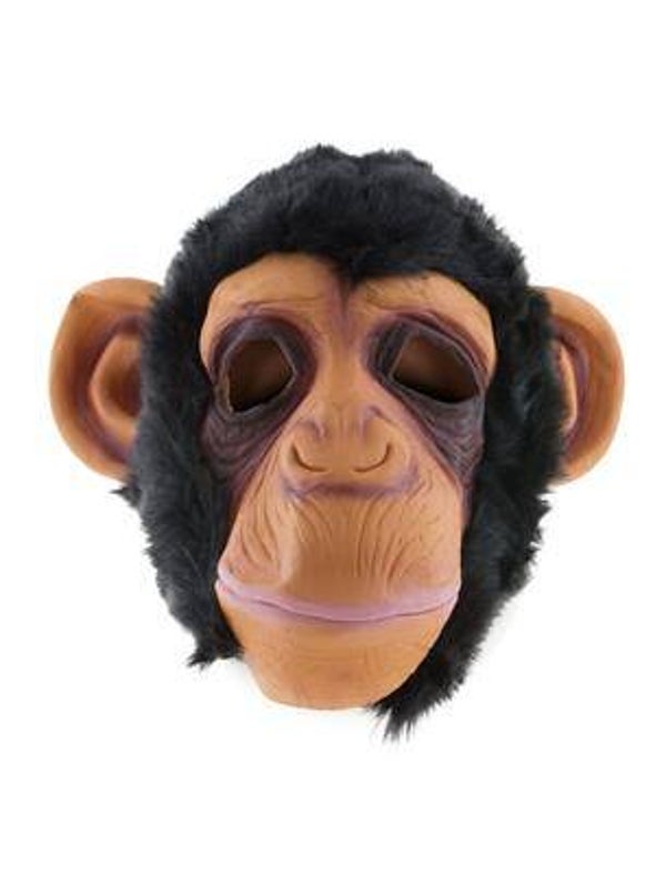 Masque latex de singe
