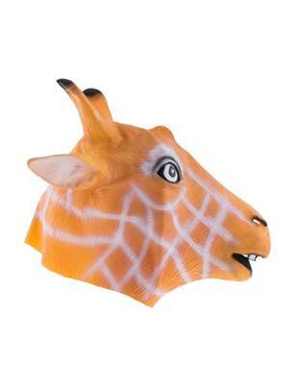 Masque latex girafe