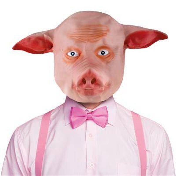 Masque cochon latex