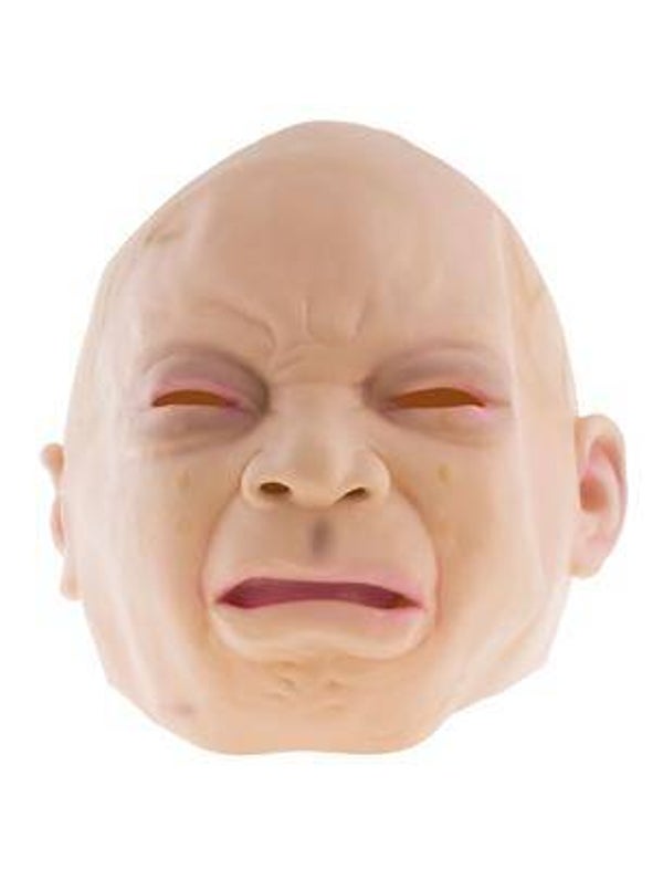 Masque bébé pleurant latex