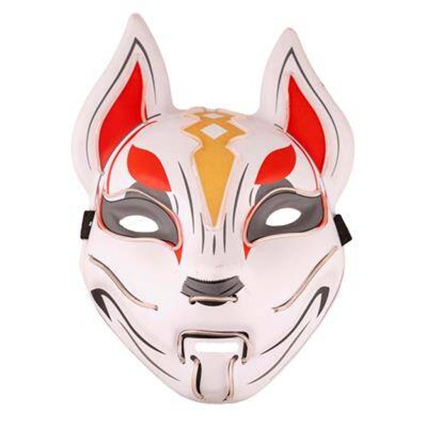 Masque de renard avec lumière