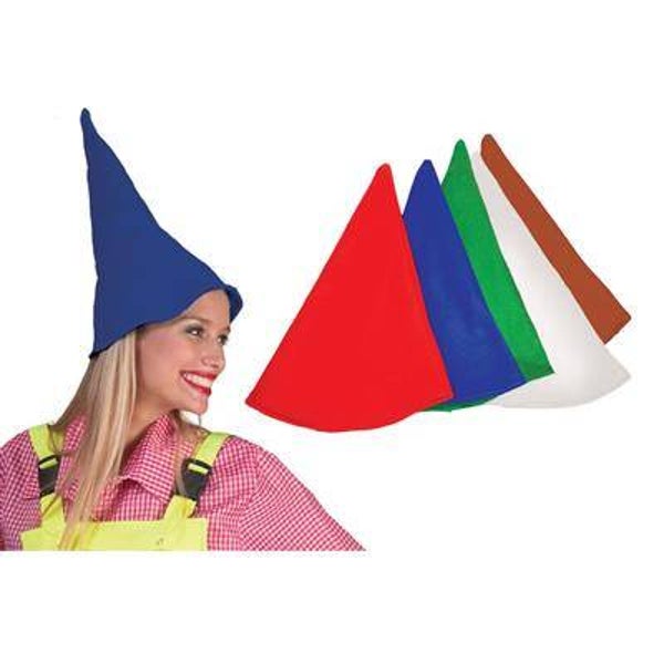 Chapeau de lutin 5 couleurs