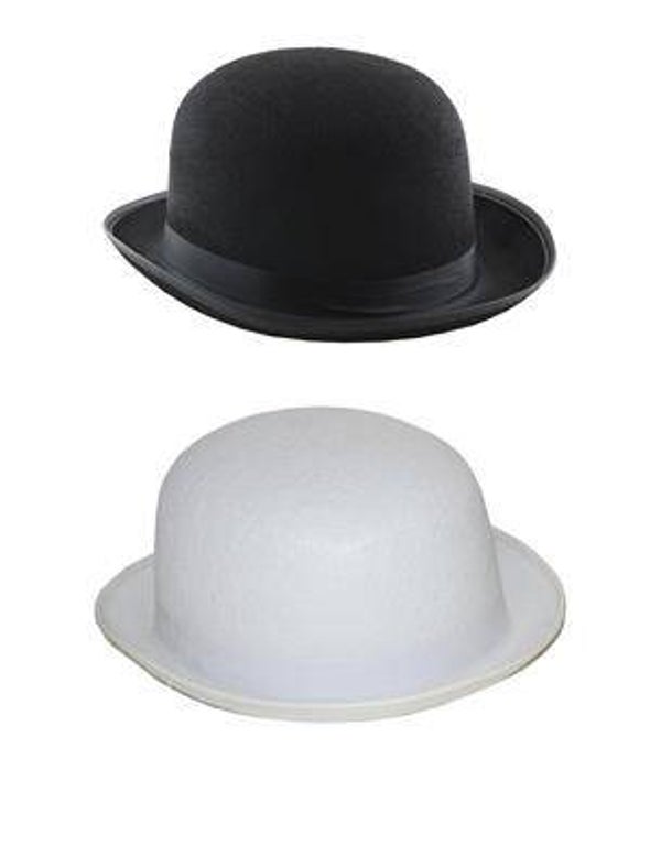 Chapeau melon 2 couleurs 01