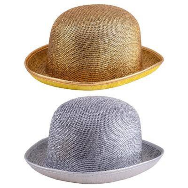 Chapeau melon 2 couleurs