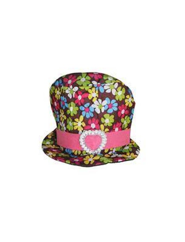 Chapeau fleurs