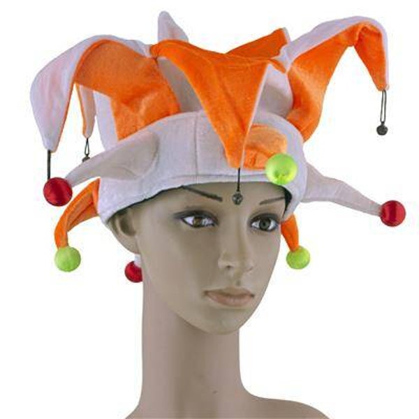 Bonnet clown avec 6 lumières