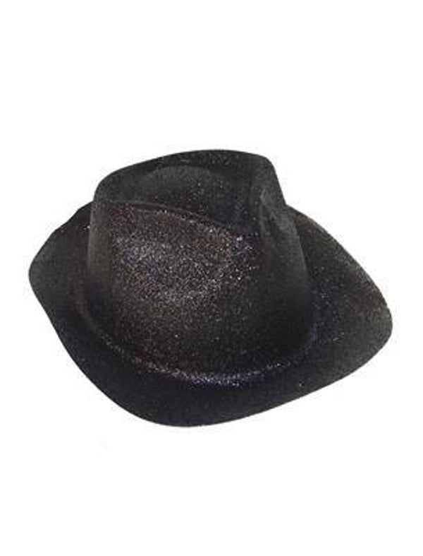 Chapeau paillettes noir