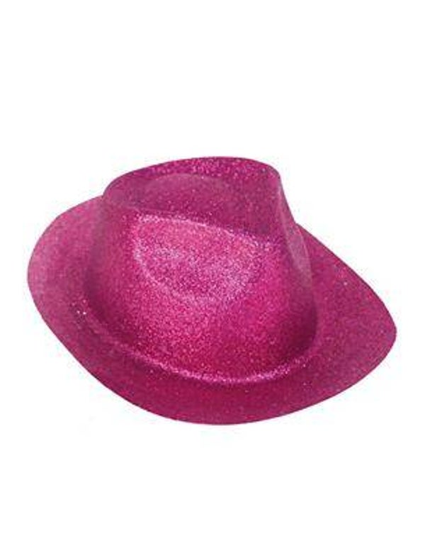 Chapeau paillettes fuchsia