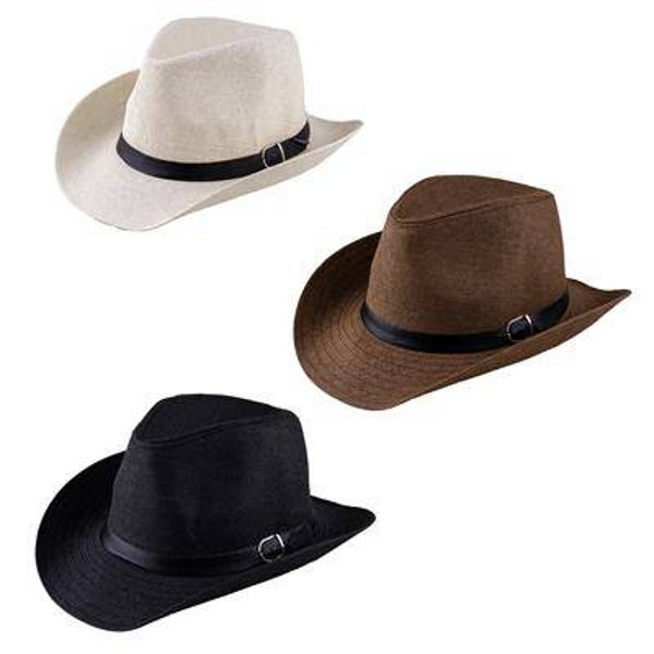 Chapeau cowboy 3 couleurs