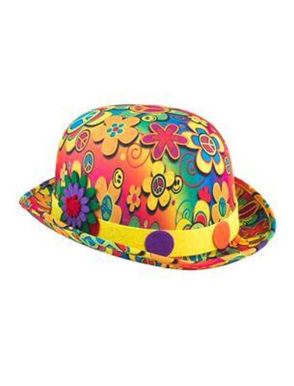 Chapeau melon hippie