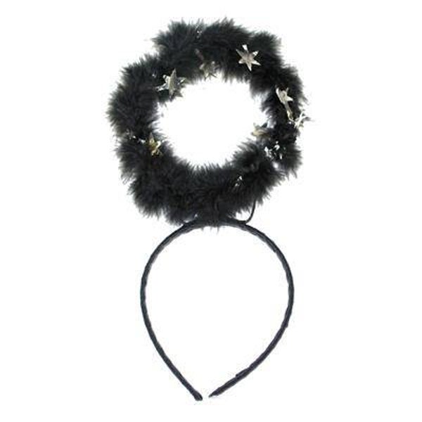 Serre-tête auréole noir