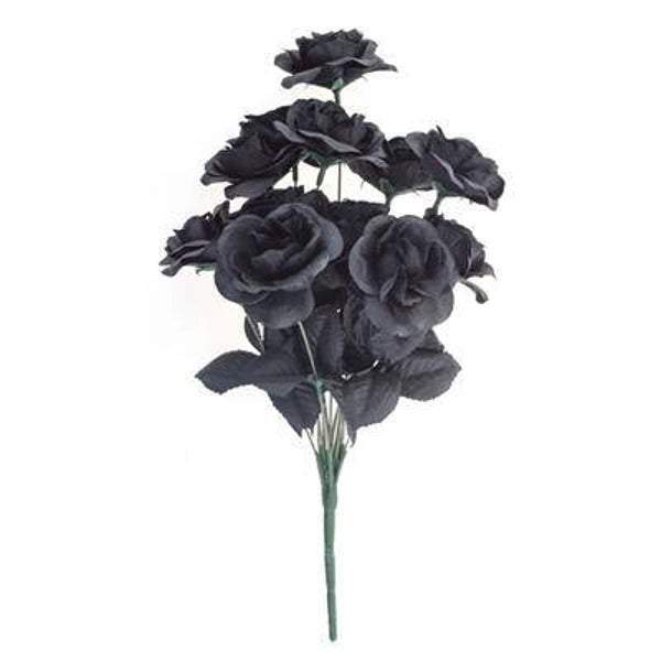 12 roses noires