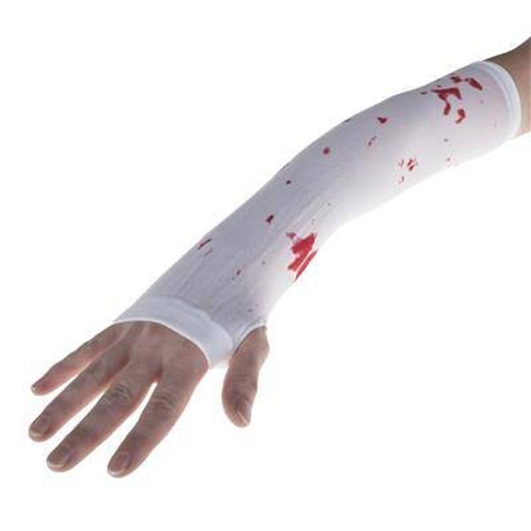 Mitaines avec sang