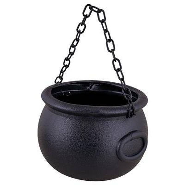 Chaudron de sorcière 18 cm de flammes