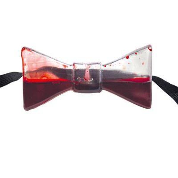 Nœud papillon avec faux sang