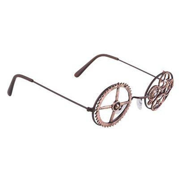Lunettes rondes steampunk
