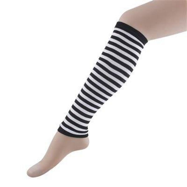 Jambières noir blanc 50cm