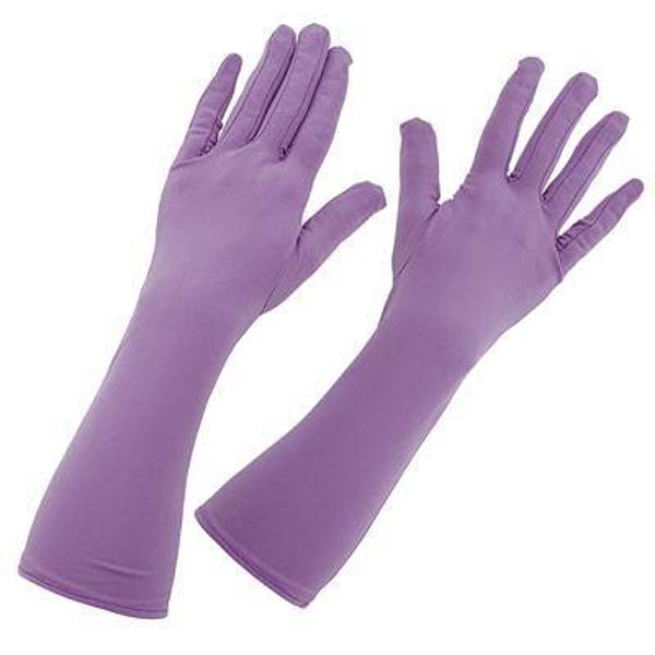 Gants mauve clair