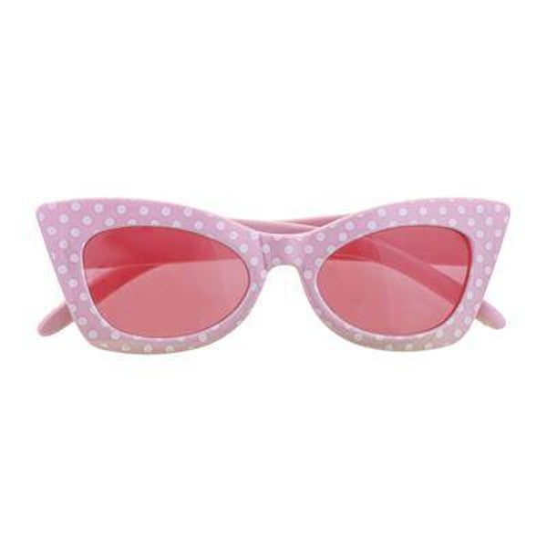 Lunettes rock 'n roll rose