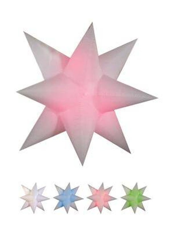 Etoile gonflable avec led dia 200 cm