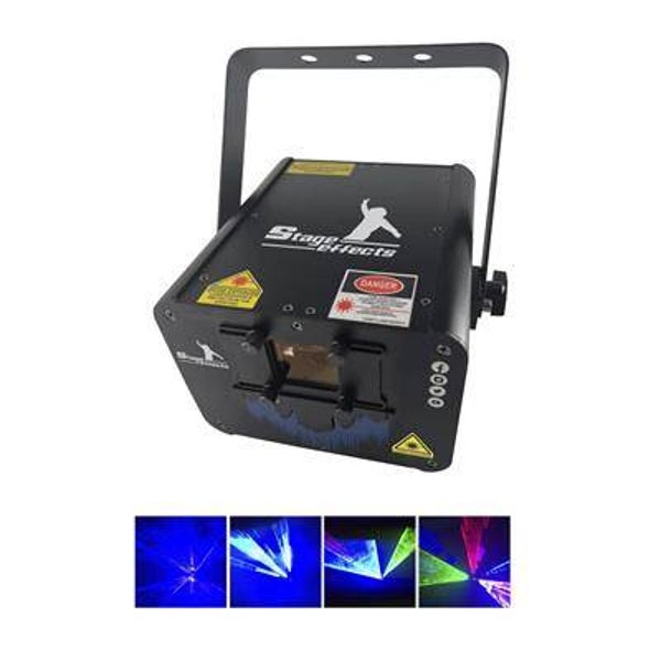 Laser show system 2W RGB