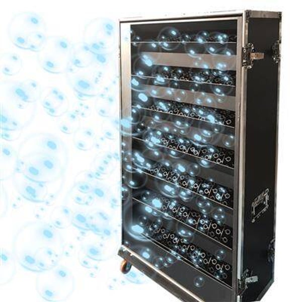 Mega bubble machine in flightcase