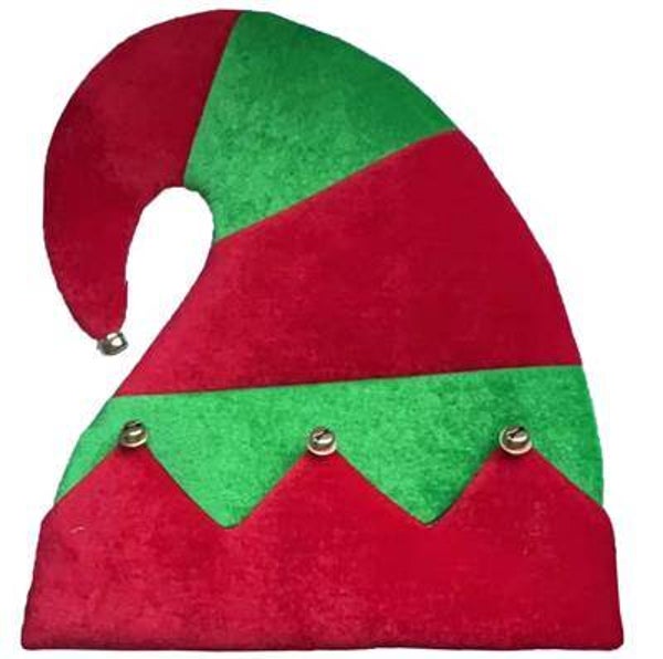Chapeau d'elfe avec clochettes