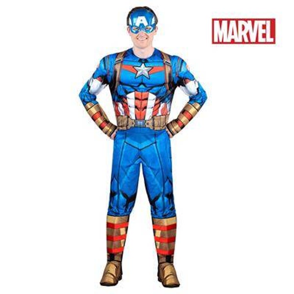 Captain America Adult Deluxe