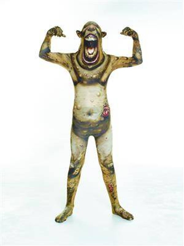 Boil monster kids morphsuit