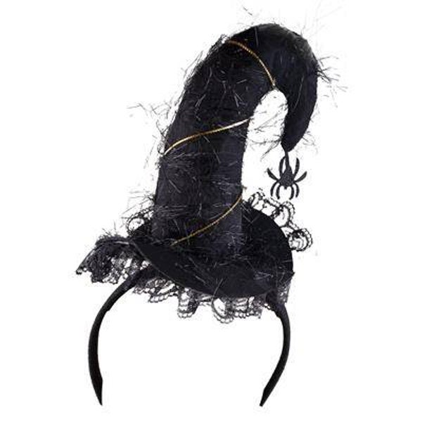 Diadème avec chapeau sorcière