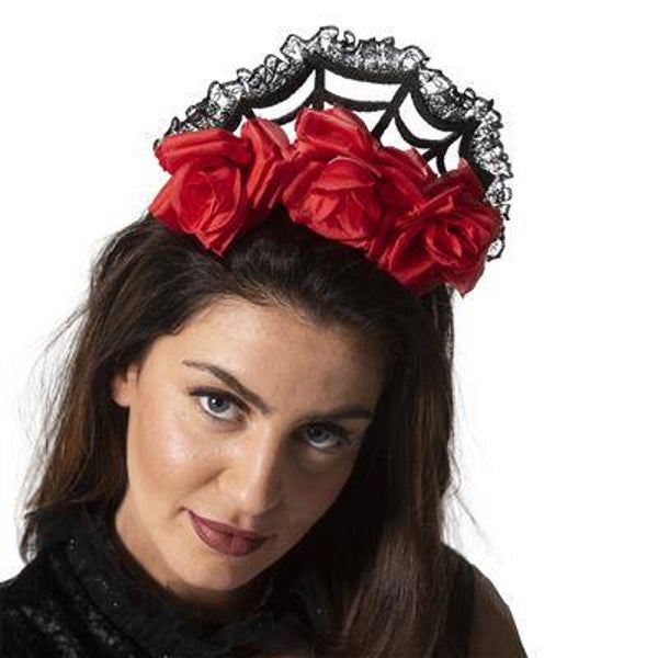 Serre-tête avec roses 01