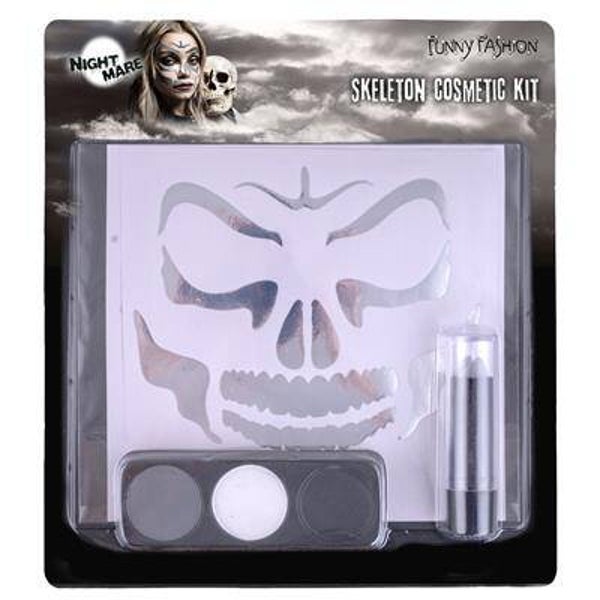 Set de maquillage pour squelette