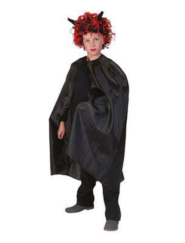 Cape nylon noir enfant