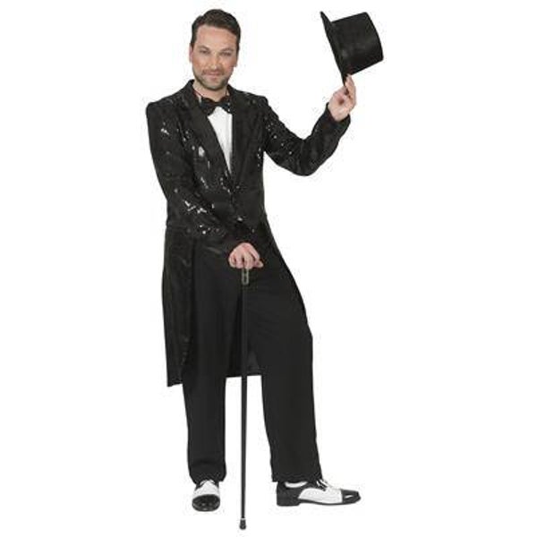 Veste paillettes Aron Noir