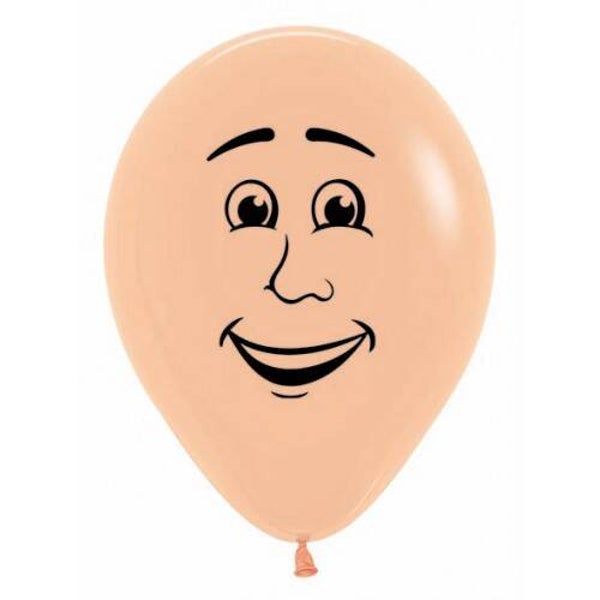 Sempertex R12 - Man's Face - Peach Blush - 060 - 25pcs