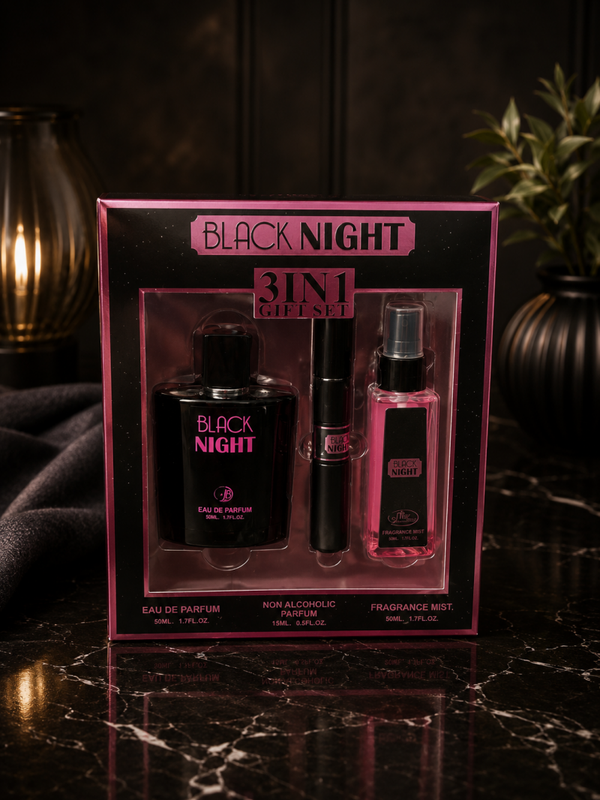 💖✨ BLACK NIGHT 3 IN 1 GIFT SET ✨💖
