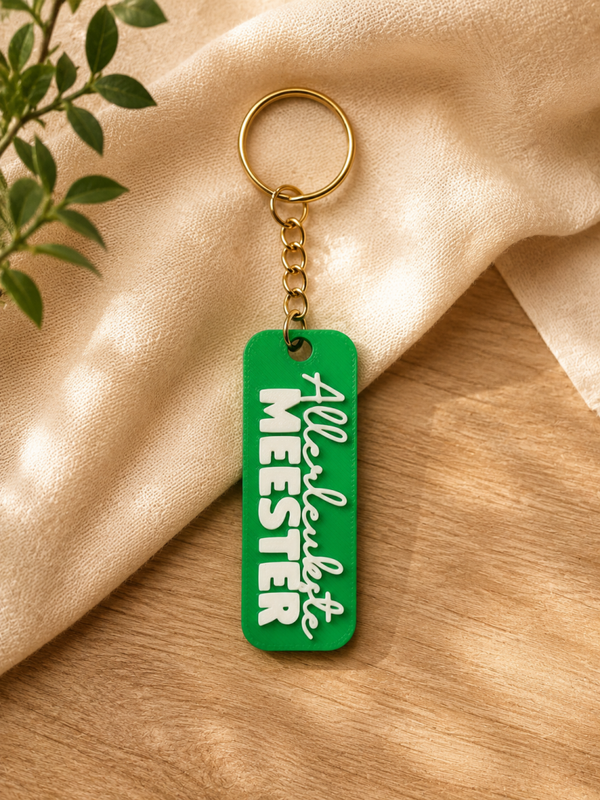 ✨ Sleutelhanger “Allerliefste Meester” ✨