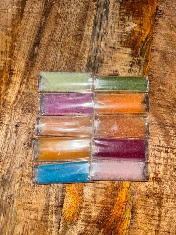 Geurparels testers 5 tot 10 gram.