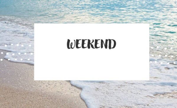 WEEKENDEN